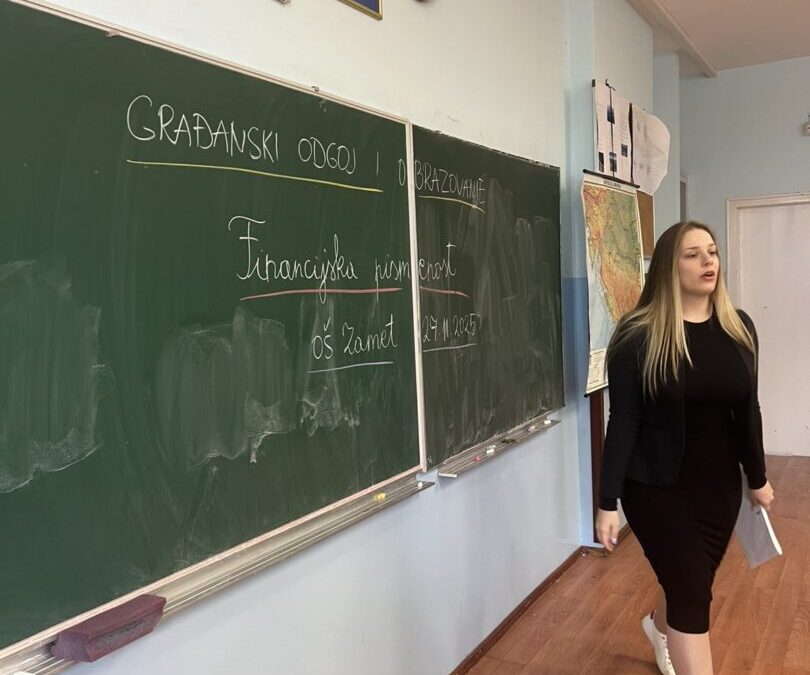Polaznici Građanskog odgoja i obrazovanja ušli u svijet financijske pismenosti
