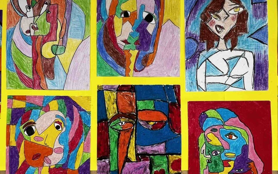 3.c i 3.d stvorili prava mala umjetnička djela inspirirana djelima Pabla Picassa